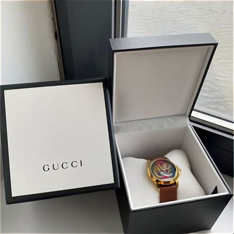 gucci watch boxes for sale|gucci watch box empty.